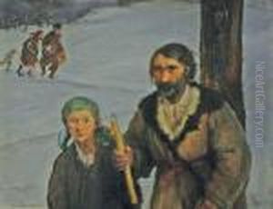Na Gromniczna by Teodor Axentowicz