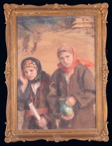 Na Gromniczna by Teodor Axentowicz