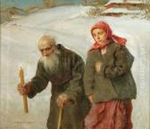 Na Gromniczna by Teodor Axentowicz
