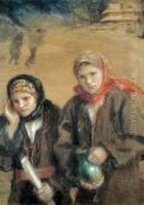 Na Gromniczna by Teodor Axentowicz