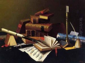 Music and Literature by William Michael Harnett