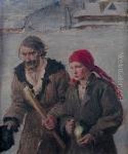 Na Gromniczna by Teodor Axentowicz