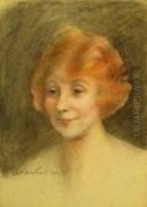 A Delicate Smile by Teodor Axentowicz