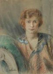 Portret Mlodej Kobiety Na Szezlongu, [1920-1930]