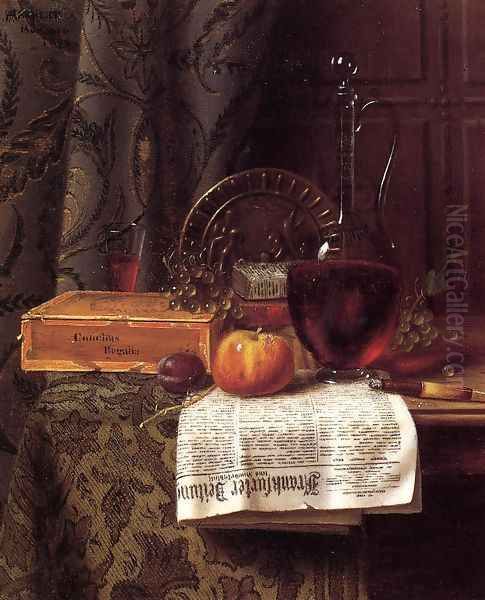 Still Life with Decanter and Frankfurter Zeitung - view 1
