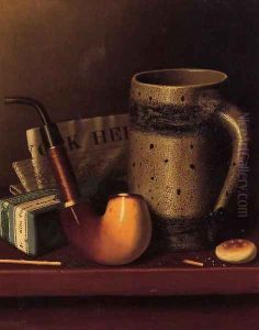 Solace by William Michael Harnett