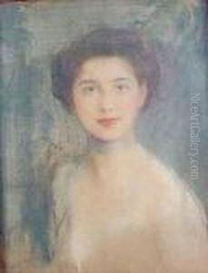 Portret Kobiety by Teodor Axentowicz
