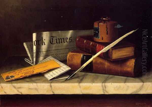 Still Life with Letter to Thomas B. Clarke - view 1