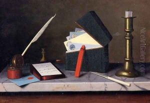 Secretary's Table by William Michael Harnett