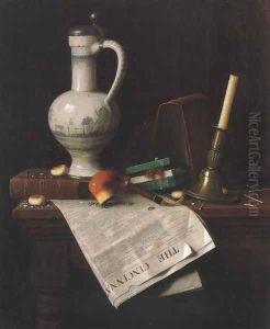 The Cincinnati Enquirer 1888 by William Michael Harnett