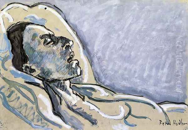 The Dying Valentine Gode Darel by Ferdinand Hodler
