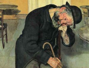 A Troubled Soul by Ferdinand Hodler