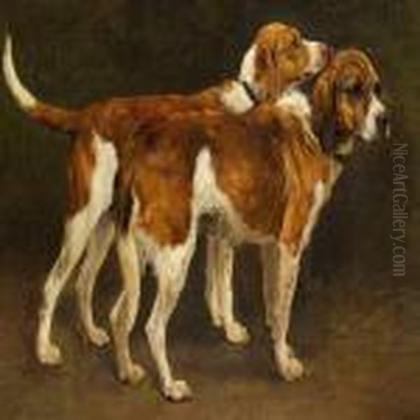 Two Hunting Dogs - view 1