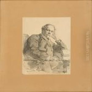 Portrait Of The Danish Architect Ferdinand Meldahl