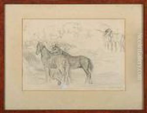 Horses by Otto Bache