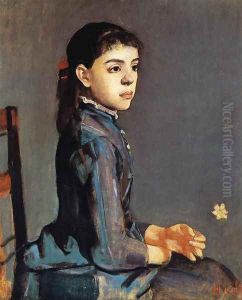 Portrait of Louise-Delphine Duchosal 1885 Portrait of Louise-Delphine Duchosal 1885