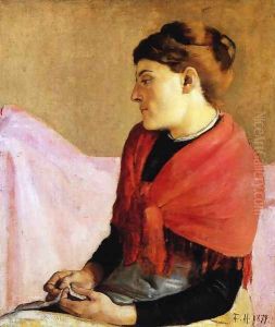 The Convalescent 1880 by Ferdinand Hodler