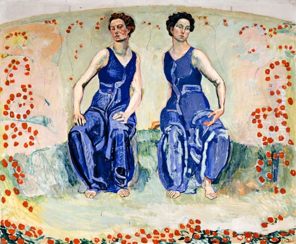 The Sacred Hour by Ferdinand Hodler