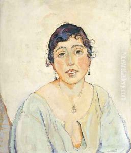 Portrait of a Woman by Ferdinand Hodler