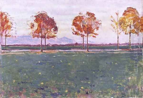 Fall Landscape at Solothurn - view 1