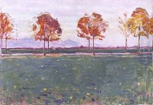 Fall Landscape at Solothurn by Ferdinand Hodler