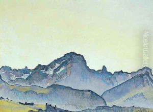 The Grand Muveran by Ferdinand Hodler