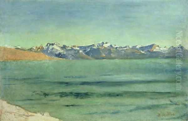 Sunrise Over Mont Blanc 1890 - view 1