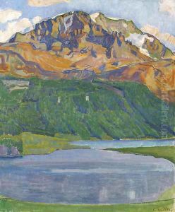 Piz Corvatsch, 1907 by Ferdinand Hodler
