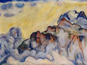 Landscape Date unknown by Ferdinand Hodler