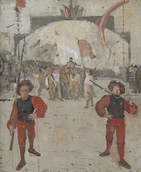 Schwingerumzug (Studie), 1882 - view 1