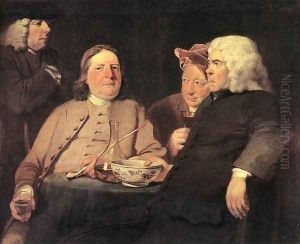 Mr. Oldham and his Friends c. 1750 by Joseph Highmore