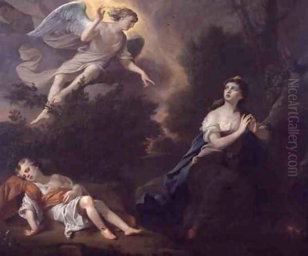 Hagar and Ishmael - view 1