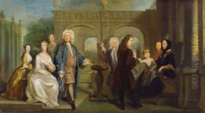 A Family Conversation Piece by Joseph Highmore