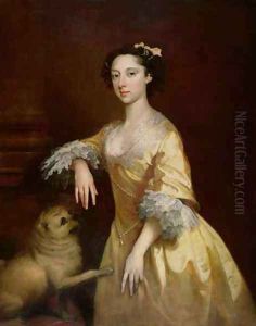 Lady with a Pug Dog by Joseph Highmore