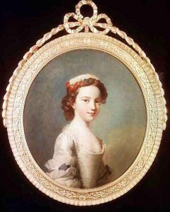 A Portrait of a Young Girl in a White Dress by Joseph Highmore