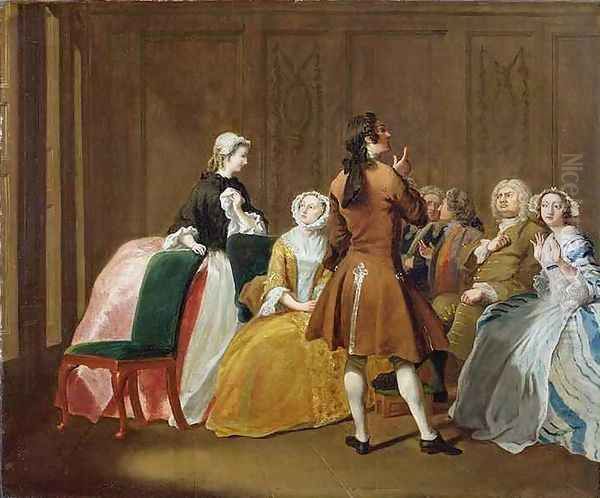 The Harlowe Family from Samuel Richardsons Clarissa - view 1