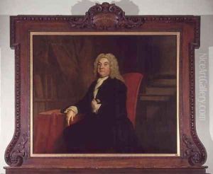 Portrait of Thomas Emerson a Governor of the Foundling Hospital by Joseph Highmore