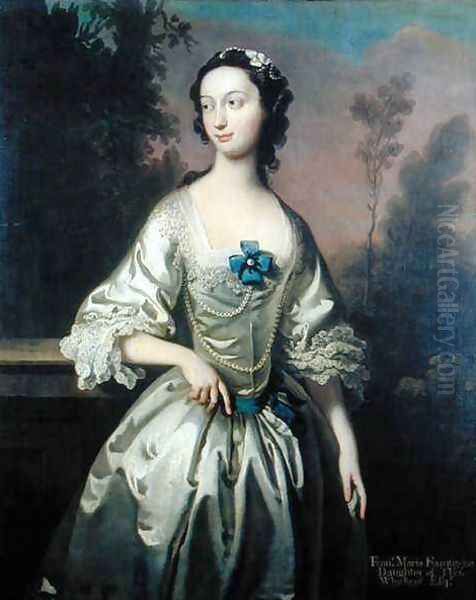 Portrait of Frances Maria Fountayne - view 1