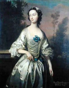 Portrait of Frances Maria Fountayne by Joseph Highmore