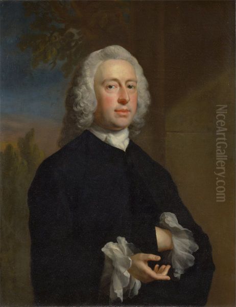 An Unknown Man in Black - view 1