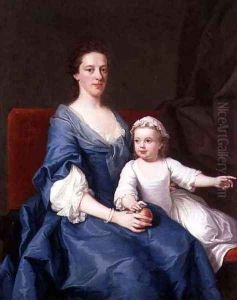Study of a Mother and Her Daughter by Joseph Highmore