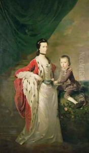 Mary Countess of Shaftsbury and her Son Anthony Ashley Cooper