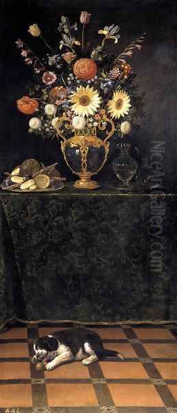 Still Life with a Puppy c. 1625-30 - view 1