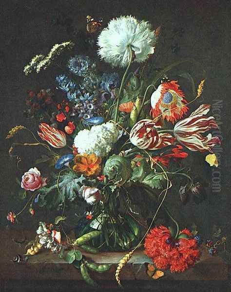 Vase of Flowers c. 1645 - view 1