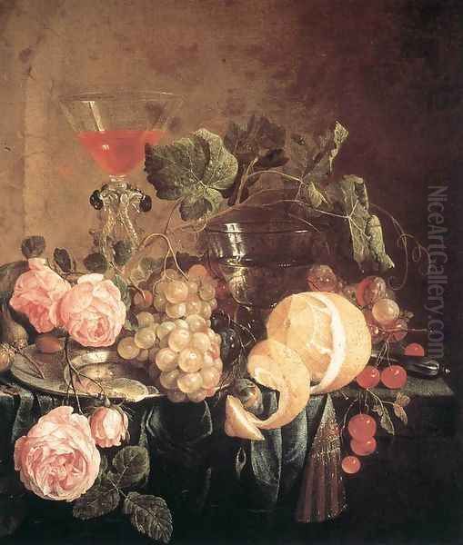 Still-Life with Flowers and Fruit c. 1650 - view 1