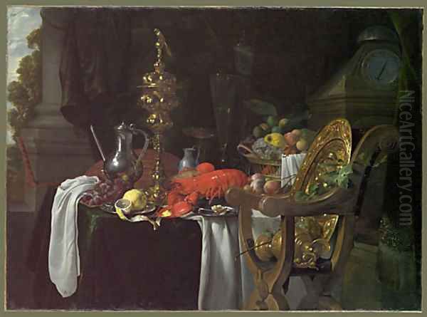 Still Life A Banqueting Scene 1670s - view 1