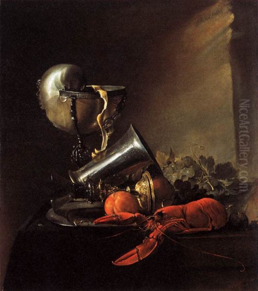 Still-Life with Lobster and Nautilus Cup - view 1