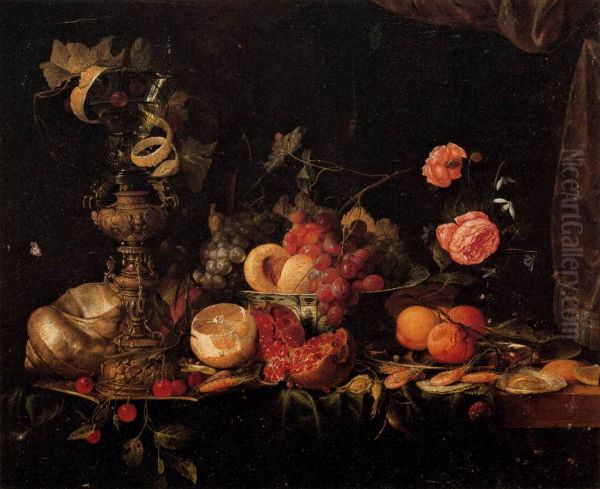 Still-Life with Flowers and Fruit - view 1