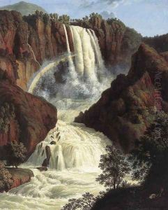 The Waterfalls at Terni 1779 by Jacob Philipp Hackert