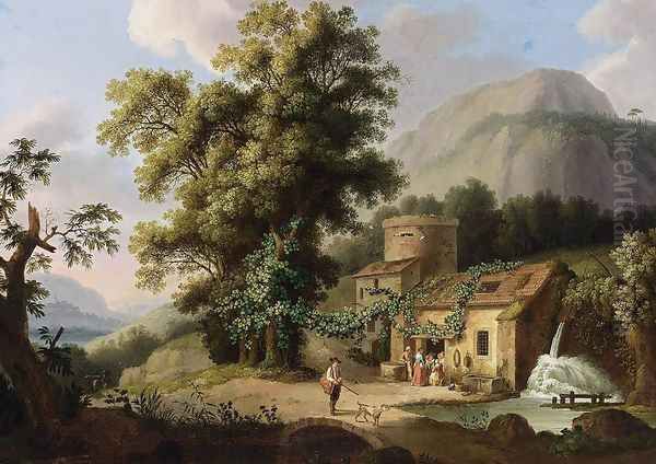 View of the Copper-Mill in Vietri c. 1773 - view 1
